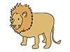 Lion-Animal | Animal | Free Illustration Material