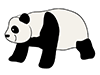 Panda-Animal | Animal | Free Illustration Material