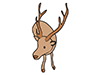 Deer ｜ Deer ――Animal ｜ Animal ｜ Free Illustration Material